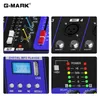 G-MARK F4/F7 Bluetooth Portable Audio Mixer 4/7-Channel DJ Sound Mixing Console Inbyggd USB Mp3 Jack 48V Power för studio, PC-inspelning, scen, Bar Show