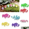 Konst och hantverk grossist- 10st Svampterrariumfigurer Fairy Garden Miniatures Party Mini Mushroom Prydnadsharts Drop Deliver Dh9TW