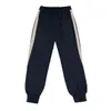 Pantaloni da uomo Pantaloni sanitari casual con chiusura sulle gambe in tessuto con buona elasticità, comfort e forma 230904