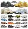 2023 Zoom Vomero 5 Atletik Erkekler Koşu Ayakkabıları Geniş Gri Antrasit Sarı Ocher V2K Runtekk Erkek Kadın Havalandırıcı Taşlı Düz ​​Kalay Panda Siyah Açık Eğitimler Sneaker