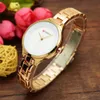 Relojes de pulsera CURREN de lujo de oro rosa para mujer reloj de acero inoxidable para mujer relojes de pulsera Relogio Feminino moda mujer hora reloj mujer 230905
