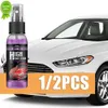 Auto di lusso 1/2 pezzi 3 In1 Rivestimento rapido Spray Alta protezione Rivestimento scudo per auto Riparazione vernice per auto Restauratore esterno auto Rivestimento spray in ceramica