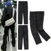 Pantaloni CMMAWEAR VIBE pantaloni da tuta con fondo a campana stile streetwear tasca nera con cerniera pantaloni da uomo2223