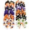 Outros suprimentos de festa de evento 1 PC Halloween Bow Cabelo Clipes Crianças Meninas Esqueleto Crânio Bat Hairpins Fantasma Abóbora Boutique Acessórios Festival Presentes 230905