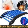 Back Massager Stretch Equipment Stretcher Fitness Lumbar Support Relaxation Mate Spinal Pain Relieve Chiropractor Message Tools 230904