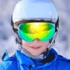 Ski Goggles Copozz Professional Children Antifog Frameless Eyewear Windproof Sports Equipment Winter for kids 230904