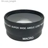 Фильтры 58 мм, 0,45x, широкоугольные с макрообъективом, широкоугольные линзы для Nikon 350D/400D/450D/500D/1000D/550D/600D/1100D Q230905