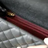 Bolso de lujo de diseñador superior para mujer, bolsos de cuero genuino, a la moda, con asa cruzada, supercalidad, 2023