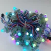 モジュール1000pcs 12mm WS2811 Square LED PixelモジュールDC12V防水IP68デジタル拡散アドレス可能なRGBフルカラーXmas Adverti275H