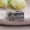 Solitaire Ring Hot Sell Fashion Indian Motorcycle Letter Thai Silver Men Finger Ring Hot Sell Bijoux pour homme cadeau jamais fondu x0905