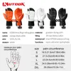 Gants de ski KUTOOK Ski de plein air en cuir de chèvre mitaines imperméables épaissir Snowboard thermique chaud pour hommes femmes 230904