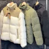 Piumino di design North Fronte Giacche da donna di alta qualità Pile invernale Cappotti in montone finto Capispalla Cappotto in pelliccia scamosciata femminile Uomo caldo addensato