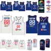 Printed World Cup Serbia Basketball 13 Ognjen DOBRIC Jersey 23 Marko GUDURIC 14 Dusan RISTIC 30 Aleksa Avramovic 27 DEJAN DAVIDOVAC 51 Boban Marjanovic Navy White