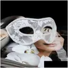 Party Masks Black Red White Women Sexy Lace Eye Mask For Masquerade Halloween Venetian Q0806 Drop Delivery Home Garden Festive Suppli Dhtz6