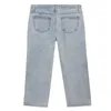 Jeans pour hommes Baggy Anime Print pour femmes Mode Pantalon à jambe droite Adolescente Gothique Denim Vêtements Boyfriend Streetwear 230904