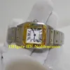 In originele doos Lady W20012C4 Geelgouden horloge Quartz Romeinse cijfers Roestvrij stalen armband Dameshorloges Horloge Dames Wom312b