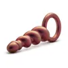 Anal Toys Adventures Matrix Spiral Loop Butt Plug härdad smidig försiktigt avsmalnande spets Sex för män Kvinnor par 230904