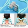 Other Massage Items Neck Massager Swan Shape Six Wheel Neck Massager Compression Roller Hand Neck Spine Massage Health Care 230905