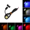 Paire de phares LED pour voiture, œil d'aigle, Mini clignotants lumineux, feux de jour, 23MM, pour moto, frein automatique, ampoule antibrouillard, nouveauté