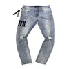 SS neues Design Luxus Herren Designer lässig hohe Qualität Slimleg Jeans berühmte Marke Reißverschluss Designer Slim Skinny Jeans Hip h255i