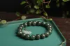 Lucky 8/10mm Natural Jade Pearl Pixiu Beded Armband Hög smycken tillbehör