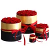 Rose éternelle en boîte, vraies roses préservées, avec coffret, cadeau de fête des mères, cadeaux romantiques pour la saint-valentin, vente en gros272S