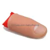 Magic Props Tricks Classic Thumb Tip Toys Sällsynta halsdukar försvinner Halloween Christmas Day Gift Drop Leverans gåvor Pussel DHKQU