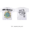 23SS Hellstar Globe Tee Plus Size Men Tシャツコットントップスマンヴィンテージ特大TシャツStreetwear Youth Tees Y2KシャツHellstar Clothing 3 Obyy