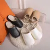 Pantoufles Fad Hiver Peluche Chaud Coton Bottes Maison Chaussures Pantoufles Femmes 2023 Nouveau Casual Tongs Chaussures Appartements Plate-Forme Chaussures X0905