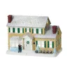 Décorations de Noël, décoration de bâtiment de Village éclairé pour vacances, petite maison lumineuse, cadeau créatif 252s