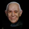 Party Masks Old Man Mask Realistic LaTex Human Morpa Mask Dekorativa Halloween -masker för vuxna T230905