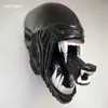 Feestdecoratie Lofytain Alien Xenomoparh Wall Art Sculpture Standbeeld Angstaanjagende Alien Predator Science Fiction Monster Beast Decoratie Halloween Gift Prop x09