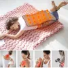 Back Massager Electric Heating Pad Massager Therapy for Body Abdomen Back Pain Relief Winter Warmer Blanket Thermal Massage Mat 59 * 30cm 230904