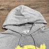 Men's Hoodies Sweatshirts High Street Fashion Graffiti Oversize Men Woman Hoodies 1 1 Black Apricot Grey Cotton Pullover Sweatshirts VTM x0905