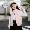 Daunenmantel Kinder Daunenwesten Kind Warme Westen 2023 Neue Herbst Baby Jungen Westen Kinder Ärmellose Daunenjacke Mädchen Mäntel 1-8T R230905