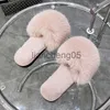 Pantoufles 2022 Hiver Femmes Furry Pantoufles Doux En Peluche Fausse Fourrure Chaussures De Sol Intérieur Dames Chaud Pantoufles À Bout Ouvert Fluffy Maison Diapositives X0905