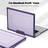 Militärsocksäkert fodral för MacBook Pro 16 tum A2780 A2485 16 "Hårt skal tungt skyddande täckning med TPU -stötfångare full kroppsfällbara kickstand -fall