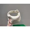 ハンドバッグBVSデザイナー2023織物編み結び目のハンドステッチミラー品質