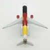 Flugzeugmodell, 16 cm, Flugzeuge Azul, brasilianische Fluggesellschaft A320, Metallflugzeug, Modellflugzeug, Geschenk für Kinder, Sammlerstück, Display 230904