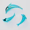 Dekorative Objekte Figuren Förderung Kreative Luft hängende Delphin Anhänger Stereo Decke Home el Einkaufszentrum Deckendekorationen 230904
