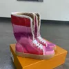 2023 clássico botas de neve de inverno pele real slides couro à prova dwaterproof água quente joelho bota alta moda bootie 06