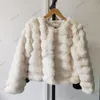 Womens Fur Faux Winter Fashion Coat Women Korea Warm Feather Coats Cardigan Short Outercoat Lady Party Elegant Outfits 230904