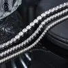 Браслет ORSA JEWELS из стерлингового серебра 925 пробы, теннисный браслет, браслеты для женщин, браслет с кубическим цирконом, ювелирные изделия, подарок на годовщину SB94 230904