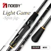 Varas de pesca de barco Noeby Light Jig Spinning Rod 198m 21 229m Isca Peso 28g 312g 418g Rápido para Poleiro Truta Zander 230904