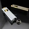 Métaux rétro Vintage meules briquets en silex tube de kérosène Cigarettes compactes Gadgets coupe-vent cadeaux pour hommes 628I