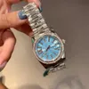 Reloj de moda para mujer Relojes con movimiento de cuarzo A3 Clase de perlas Mineral Zafiro Escala romana Correa de reloj de acero inoxidable 316 Orologio di 295h