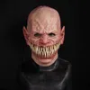 Party Masks Demon Latex Mask Scary Devil Mutant With Realistic Long Teeth Costume Halloween Party Props Stalker T230905