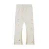 2024 Designer Mens Gallerie Pantaloni svasati Depts Pantaloni da jogging da uomo Pantaloni sportivi da donna Maculato Lettera Stampa Coppia Pantaloni casual larghi