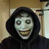 Maski imprezowe maski demon halloween postać ubij horror gumowe maski cosplay rekwizyty egzorcystyczne Białe oczy Demon HEUBEARS Maski T230905