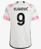 Gracz Wersja 23 24 Okntus McKennie Milik Soccer Jerseys Locatelli Pirlo Chiesa Kean Zidane 2023 Vlahovic Men Shirt Kit Mundlid